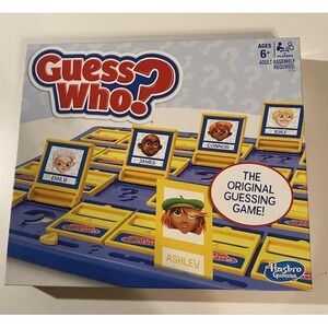 Hasbro Guess Who Board Game Complete Kids Family Guessing Game